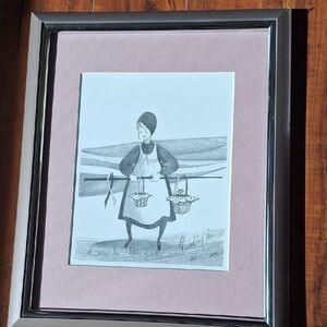 Ribbon of Hope" limited edition lithograph, P. Buckley Moss